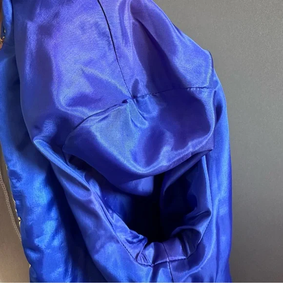 Vintage Adam Douglas Adrianna Papell Silk Quilted Baroque Blazer Jacket - Picture 14 of 14